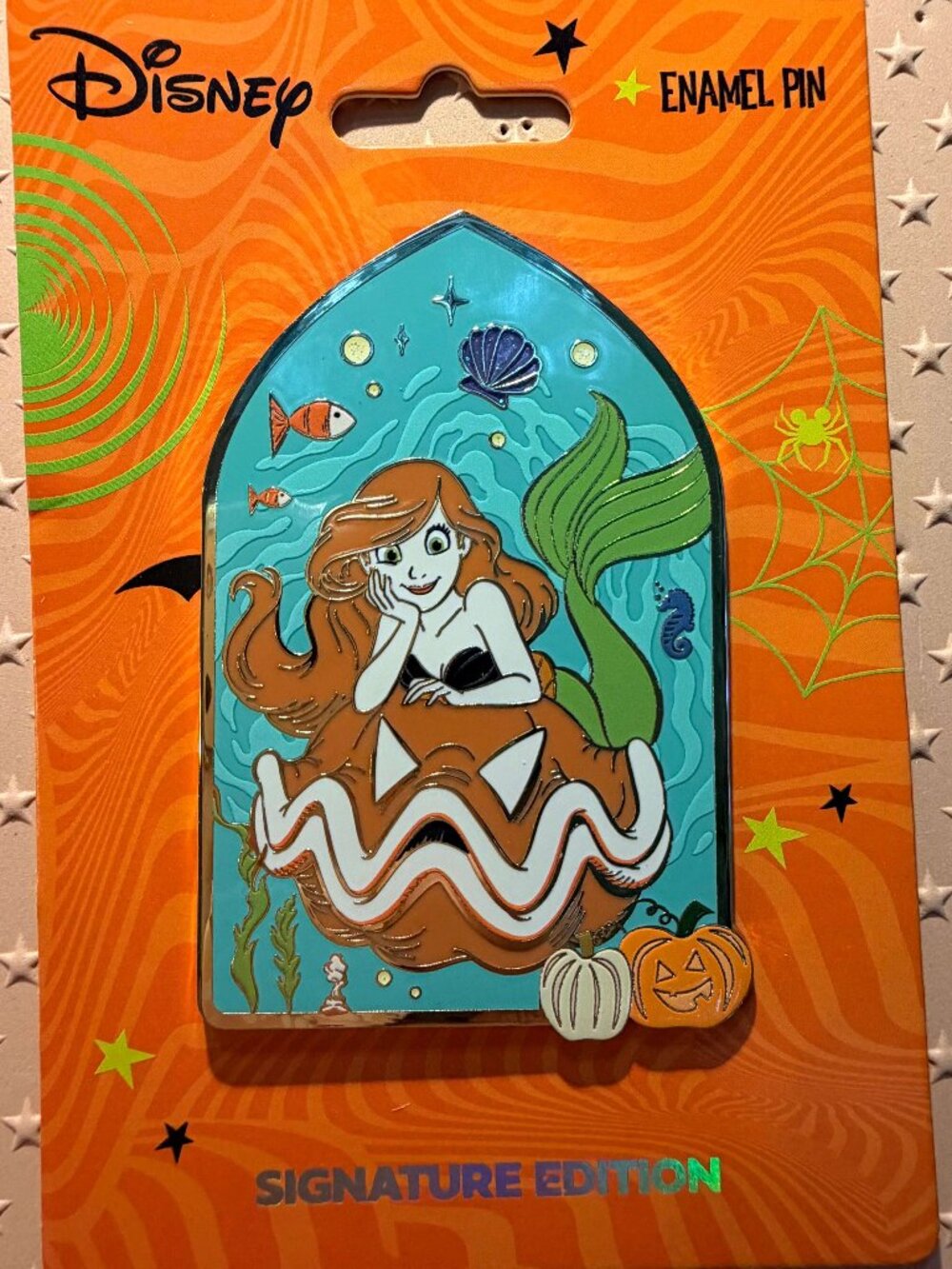 Ariel - Little Mermaid Disney Princess Halloween Arches PALM LE 500 Pin Jumbo